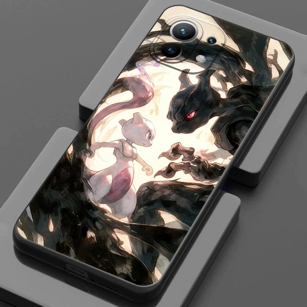 P-Pokemons Umbreons Gengars Draw For Xiaomi 15T 11T 12T 13T 14T Pro 15 Phone Case Mi POCO X7 M7 F7 Pro F5 F6 M6 X3 X6 Back Cover