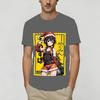 Harajuku T Shirt Summer Megumin KonoSuba Fashion T Shirts Cotton Tshirt for Unisex Y2K Retro Plus Size Short Sleeve Tees