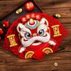 Chinese Style New Year Door Sticker Cartoon Fu Character Sticker  Spring Festival
