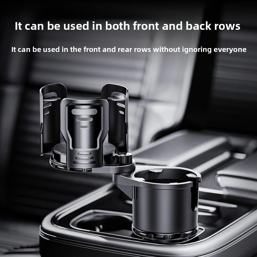 Universal Plastics Auto Front Seat Cup Holder 360 Rotate Drink Storage for Cars Interior Instant Noodles Bowl Coffee Mugs Frame