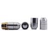 M12x1.5 M12x1.25 Universal Car Wheel Lock Lug Nuts with 2 Keys Alloy Steel Forged Auto Tire Wheel Bolts