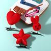 Rabbit Duck Hair Clip Star Chicken Barrettes Creative   Daily