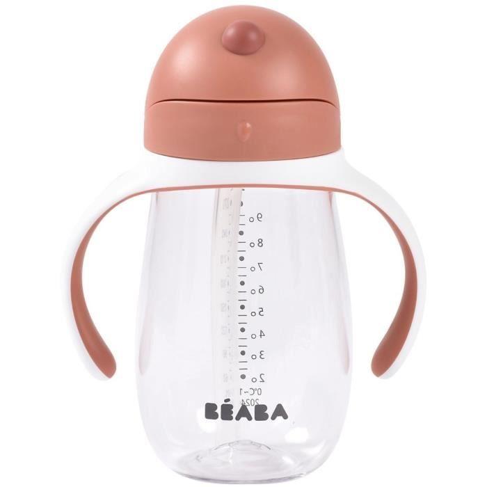 Tasse Avec Paille - BEABA - 300 Ml - Terracotta