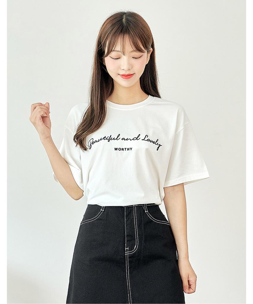 VANAKE Beautiful Embroidered T-Shirt_Ob16Tsme04Z