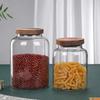 Shangqi Round High Borosilicate Glass Storage Jar