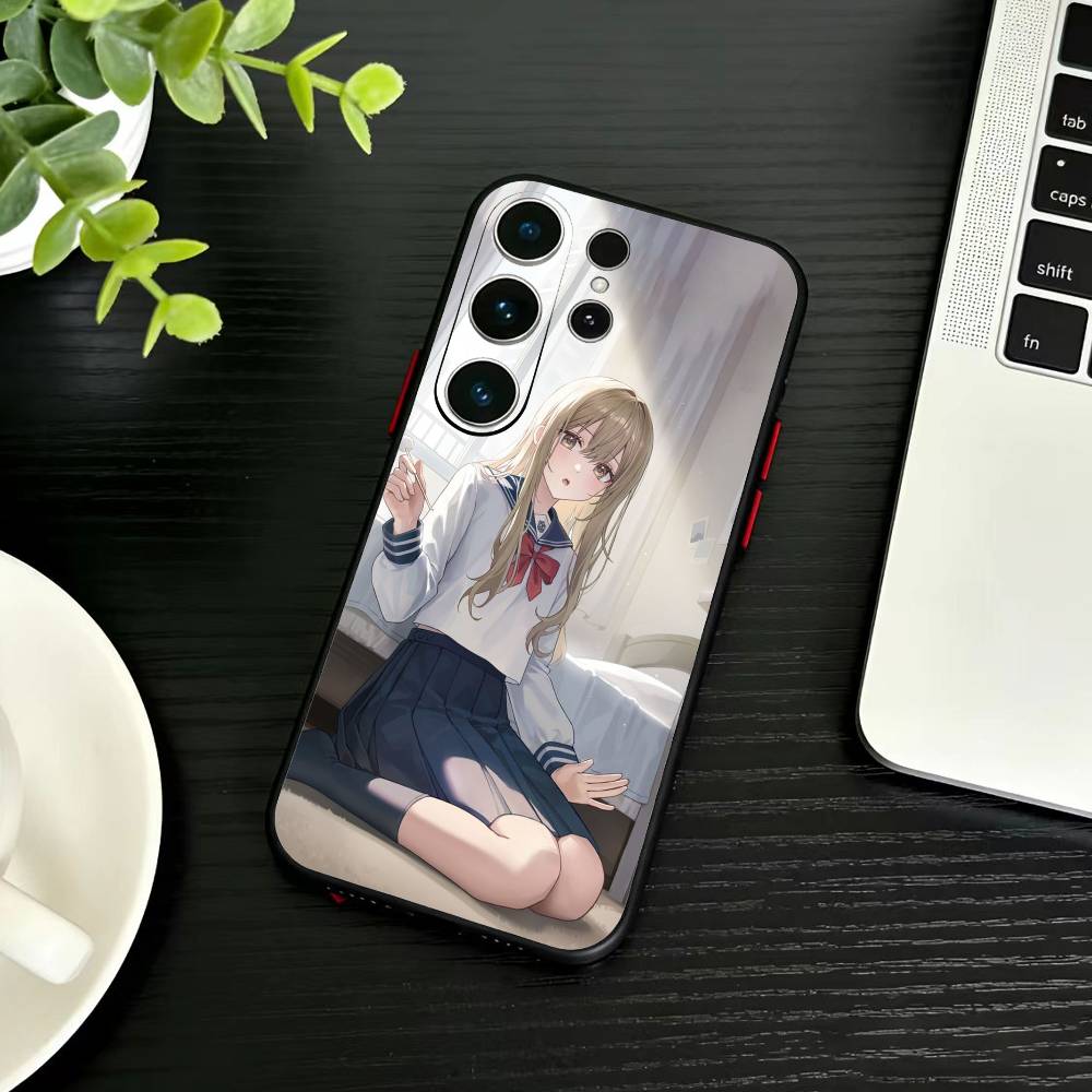 Iroduku The World In Colors Phone Case For Samsung S26,S25,S24,S23,S22,S30,S21,Ultra,Plus,FE 5G Black Soft Cover