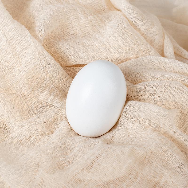 1/3/5/10Pcs Wooden Imitation Eggs DIY Painted Wooden Crafts Painting Eggs Furniture Showroom Layout Easter Souvenir Decoration