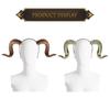 Detachable Goat Horn Headband For Halloween Costume Cosplay Event Punk Themed Party Dressingup Headpiece for Adult