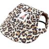 Sombrero de Sol para Perro Gorra de Béisbol para Perro con Agujeros para las Orejas Cordón Ajustable.