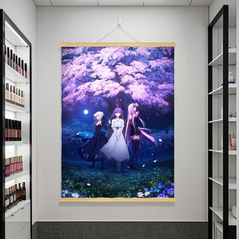 Fate Heaven's Feel Emiya Shirou & Matou Sakura Dorm Room Poster - HD Self-Adhesive Wall Sticker