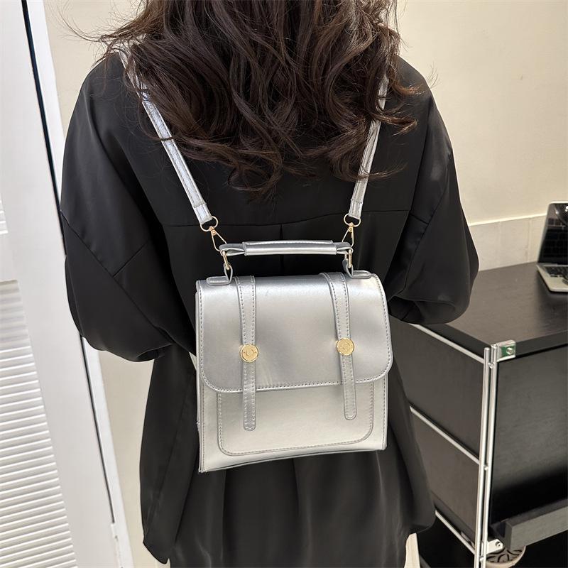 2023 Spring/Summer Multi-use Women's Handbag: Large Capacity, Versatile Square Shoulder Bag & Backpack