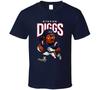 Stefon Diggs Football Caricature Fan T Shirt Mens Womens Tees Top