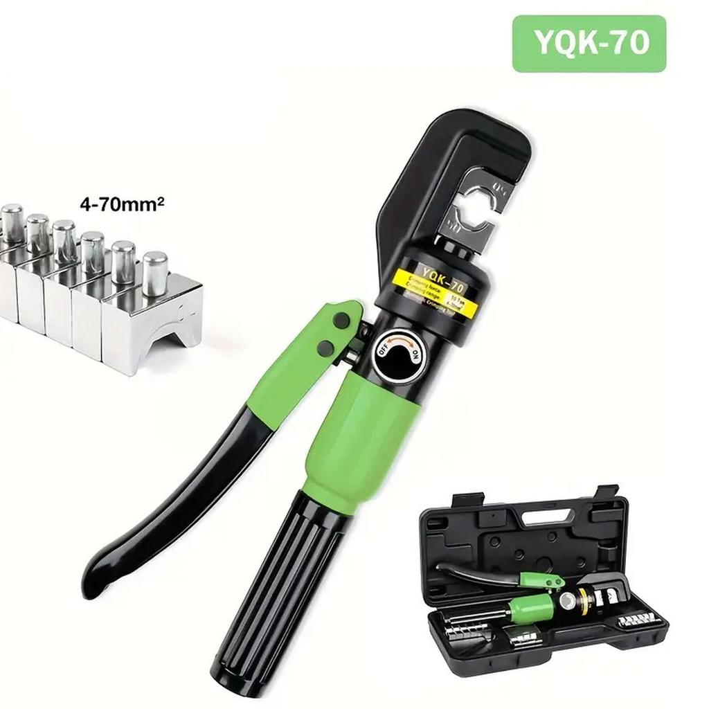 Cold Hydraulic Pliers Cable Crimping Portable Electrical Tools Manual Hydraulic Pliers Copper and Aluminum Cable Terminals