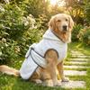 Absorbent Dog Bath Robe Coral Fleece Dog Bath Towel Pet Supplies Pet Bathrobe Towel  Indoor Outdoor