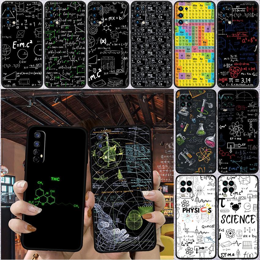 Chemical Maths Equation Formula Shell Case for Samsung Note 10 20 S23 S24 S25 Ultra FE Plus Edge Lite A02S A35 A07 A17