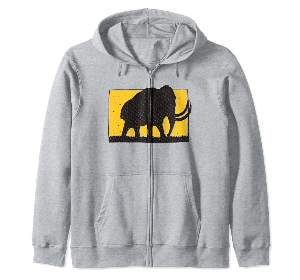 Mammut Elephant Wool Hair Mammoth Africa Zip Hoodie