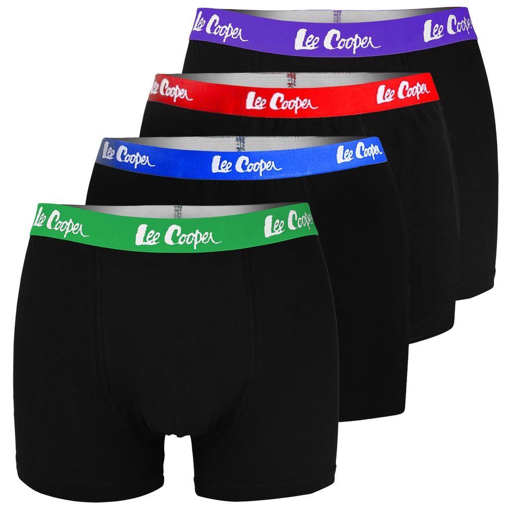 Lee Cooper Boxers For Men Cotton Bm9505 4 Pieces Size L