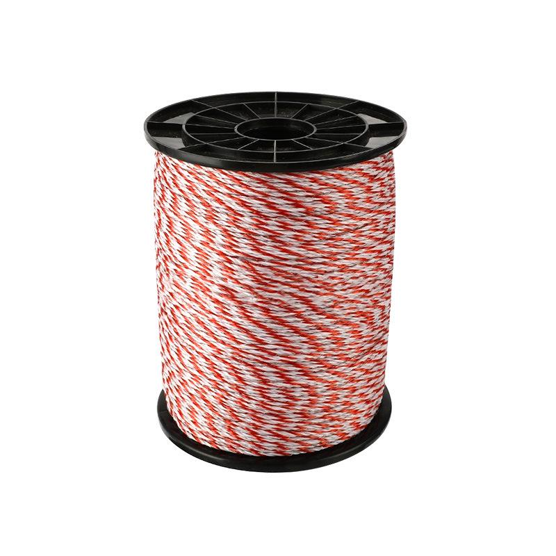 Electrified Fence Rope for Livestock: 200m & 500m Conductive Rope for Farm & Pasture
