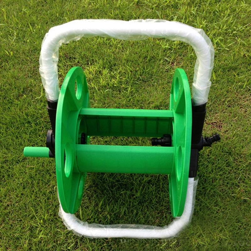 New Portable Hoses Reel Garden Wall Mount 10-45M 1/2 Cart Water Pipe Storage Car Washer Pipe Exclude Winding Tool Rack Holder Garden