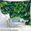 Luxurious Tropical Jungle Foliage Tapestry Wall Hanging Backdrop Polyester Printed Decorative Wall Decor for Living Room Party V