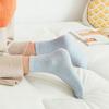 Simply Women's Mid-Calf Socks 5-Pair Set (Blue) Cotton Socks