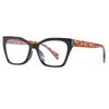 New cat eye anti-blue flat mirror plain street shot Internet celebrity fashion glasses retro flat glasses ultra light