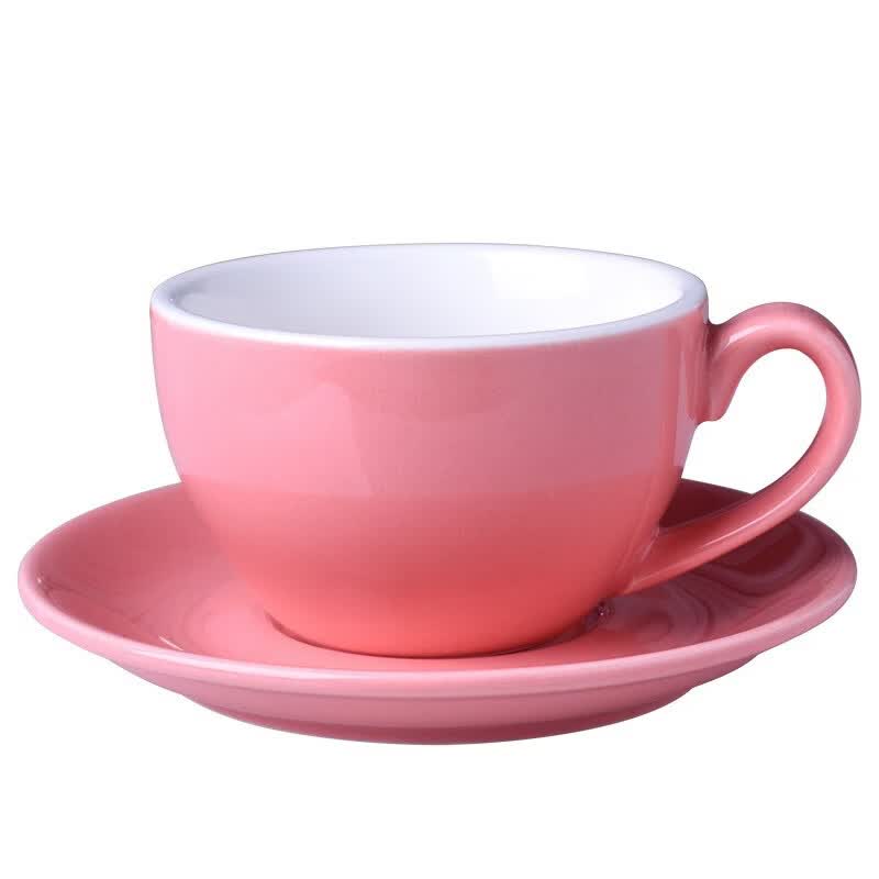 DeOu Sternenlicht Keramik Latte Art Kaffeetassen Set
