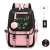 Peripheral Printed Backpack Female Fashion Student Multifunctional Casual School Bag