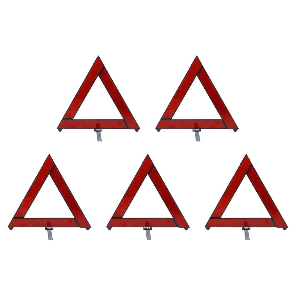 Car Foldable Reflective Tripod Foldable Emergency Breakdown Warning Triangle Night Road Safety Warning Tripod Car Accessories