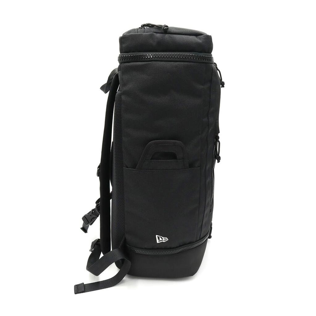 New Era Box Pack Backpack, Black with Side Logo, Custom Order, FREE Box Pack Side Print