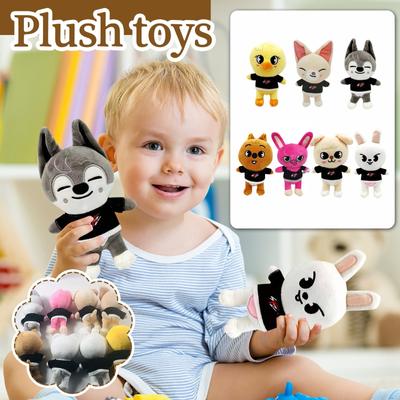 Stofftier für Straßenkinder, Cartoon-Plüsch-Plüschpuppe, 20 cm