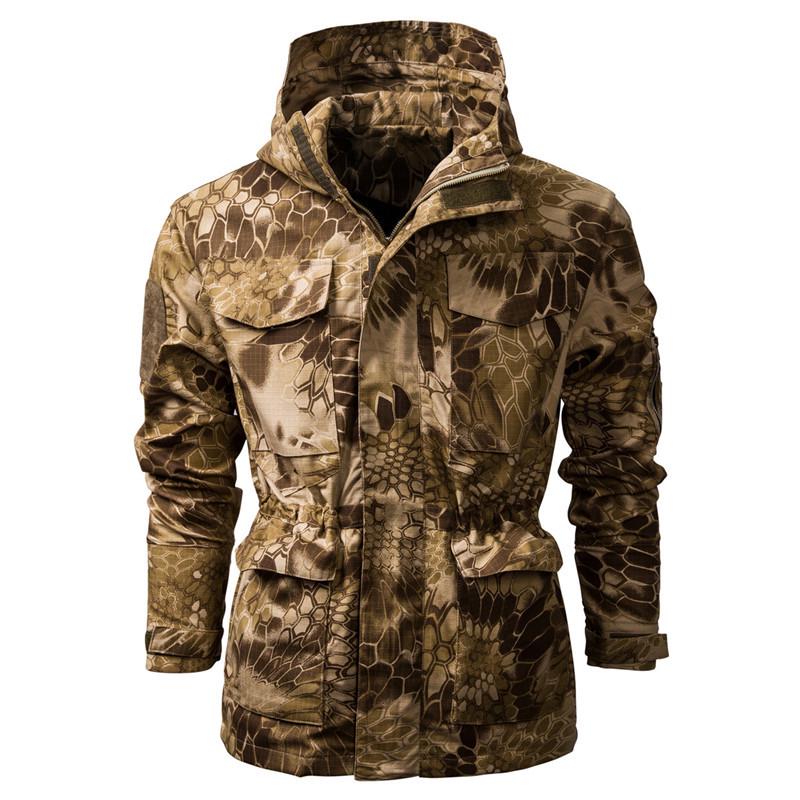 CHEST Proof Mountaineering Suit Men's Camouflage Jacket Outdoor Assault Jacket