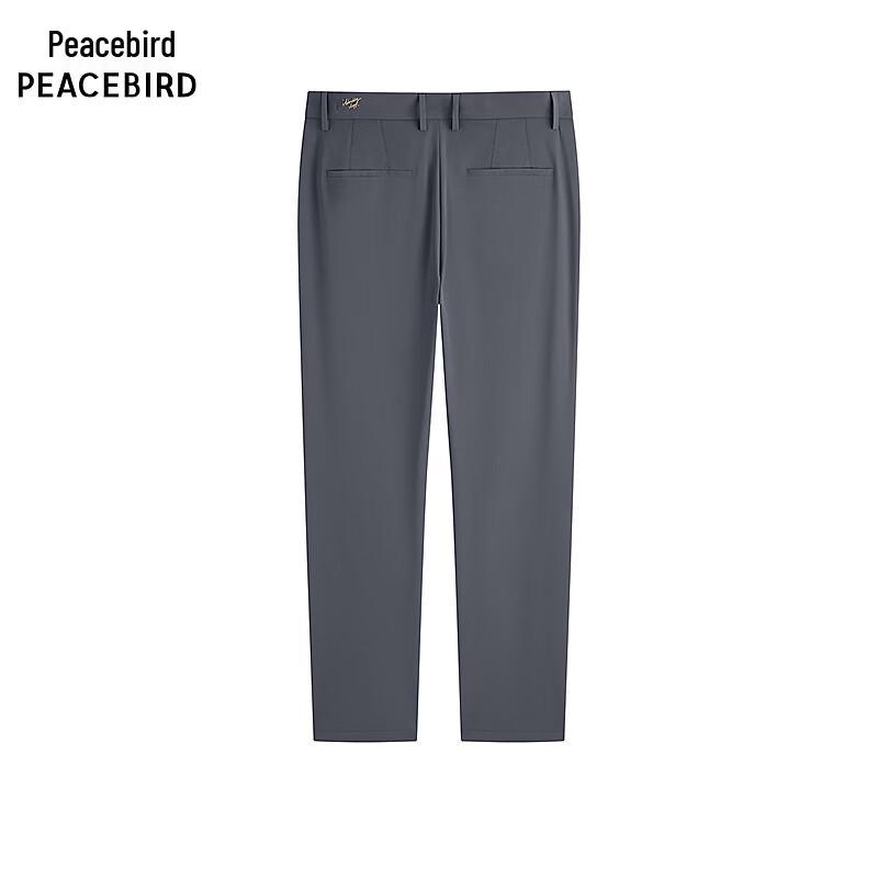 Peacebird Men's Summer Embroidered Slim Fit Casual Pants