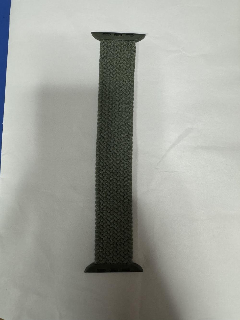 

Тканинний плетений нейлоновий ремінець Solo Loop для Apple Watch 9 8 7 SE 6 Band 44 мм 40 мм 38 мм 42 мм Еластичний браслет для iWatch Ultra 2 Series 5 4 3 2 1 42/44/45/49mm-S армія зелений колір
