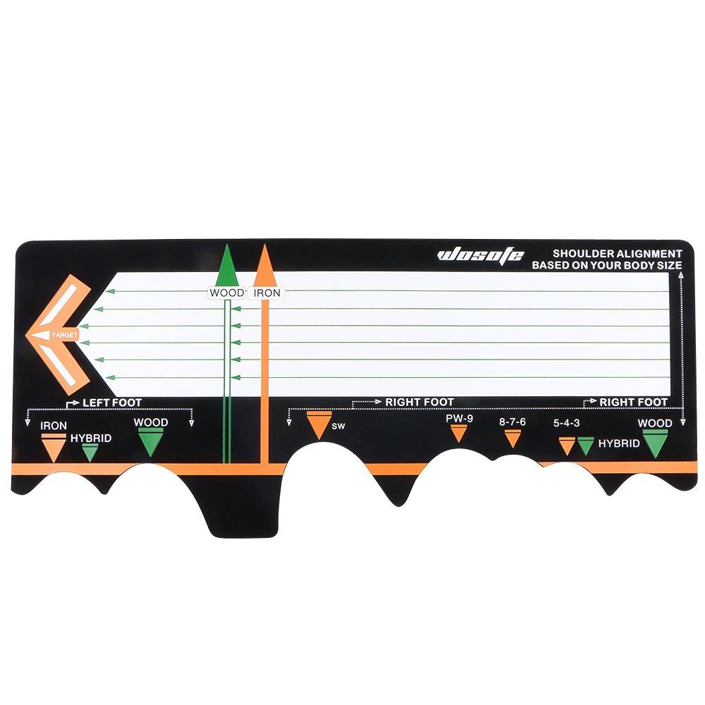 Swing Training Putter Practice Device Hitting Station Mat Golf Training Aid  Entry Level