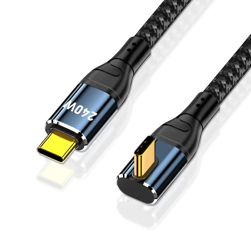 Cable de Carga Rápida USB Tipo C de 240W PD3.1 Transferencia de Datos de 480Mbps Cable Cargador USB C para iPhone 16 Xiaomi Samsung Portátil Cable USBC