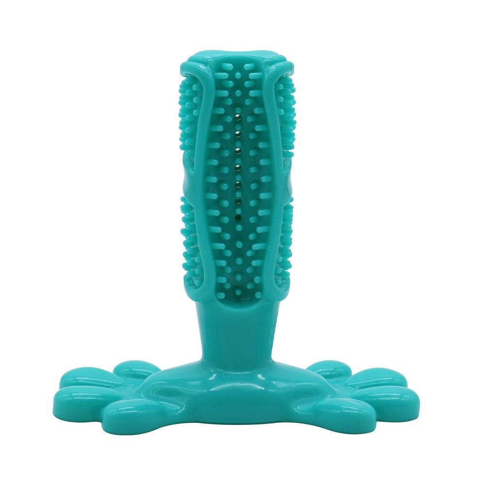 

Pet Dental Care Toy For Dogs Small And Large Sizes Available Helps Reduce Plaque And Tartar Lake Blue 12.5cm озеро синього кольору