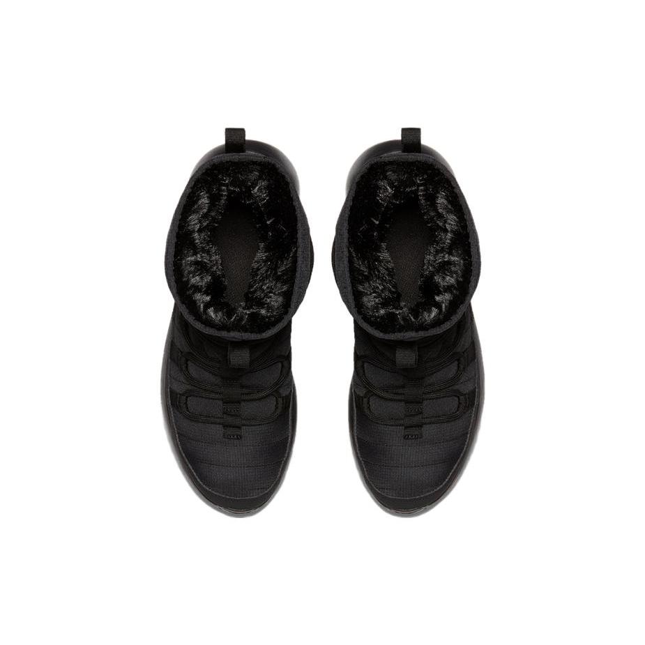 Nike Roshe One Hi Black Metallic Silver GS 807758-001