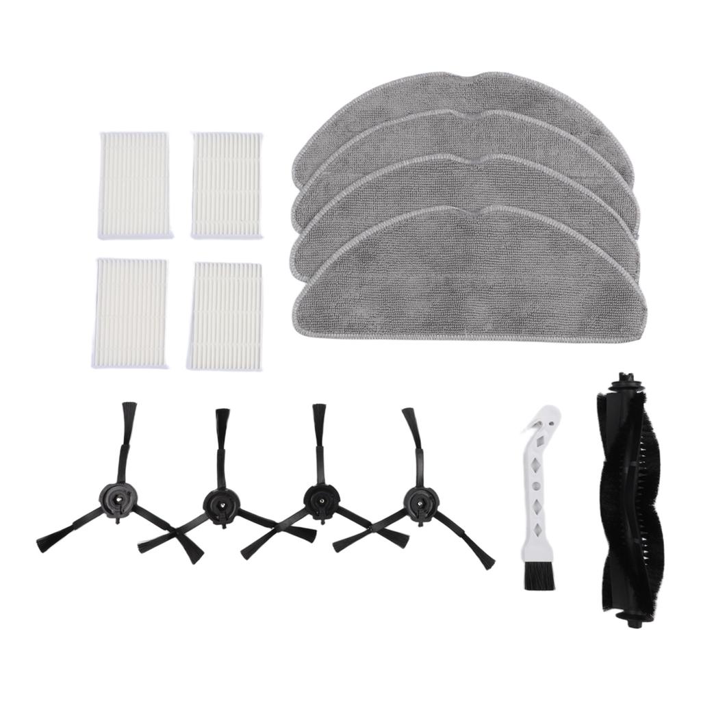 Daily Floor Mopping Robot Vacuum Parts Mop Cloth Pack Replacement Parts Side Brush Filter Mop Cloth Microfiber