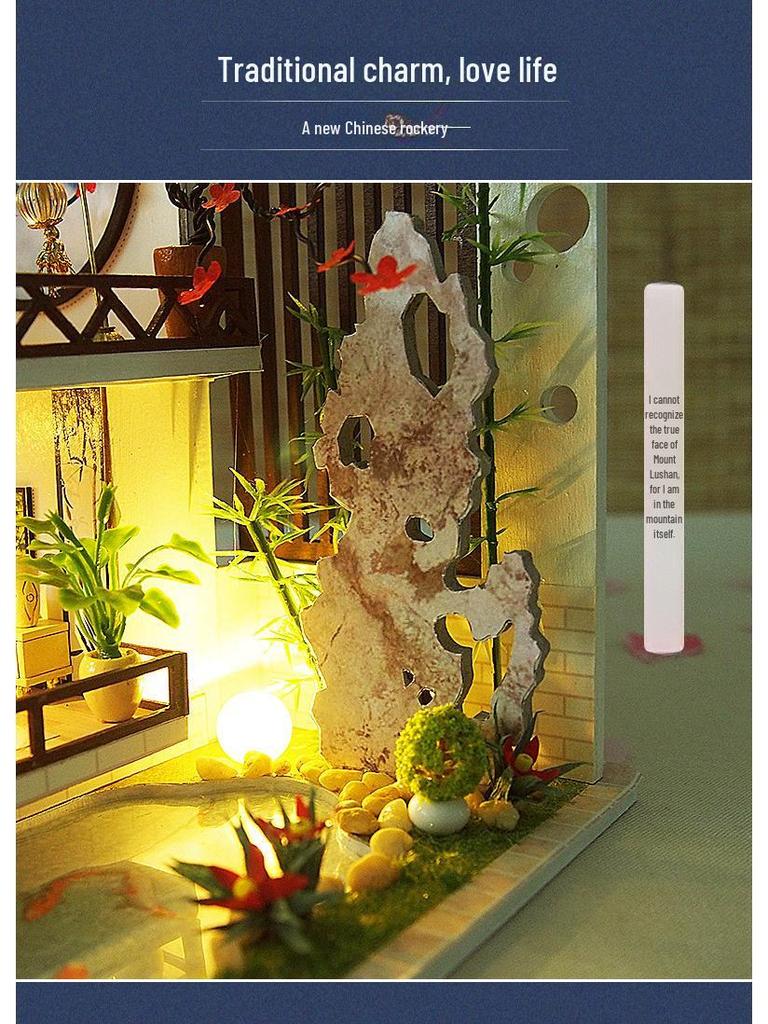 DIY Christmas Gift: M-029 Bamboo Rhyme Handmade Model Building Kit