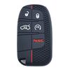 Silikon Auto Fernbedienung Schlüsselhülle Für Dodge Ram Charger Journey Durango Für Jeep Grand Cherokee Chrysler Keyless Schlüsselanhänger Hülle