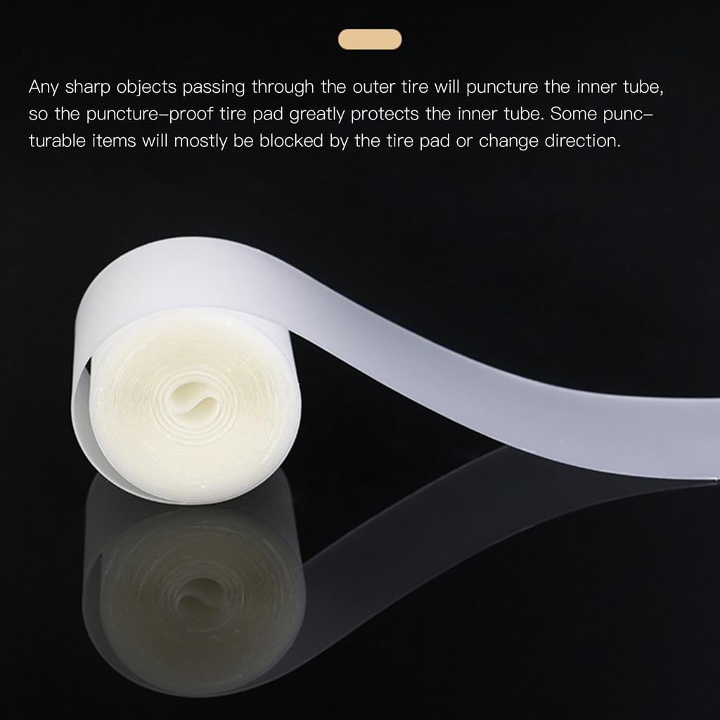 2pcs Bicycle Tire Liner Stab Puncture Proof Belt Polyurethane for 700cc Mountain Road Bike