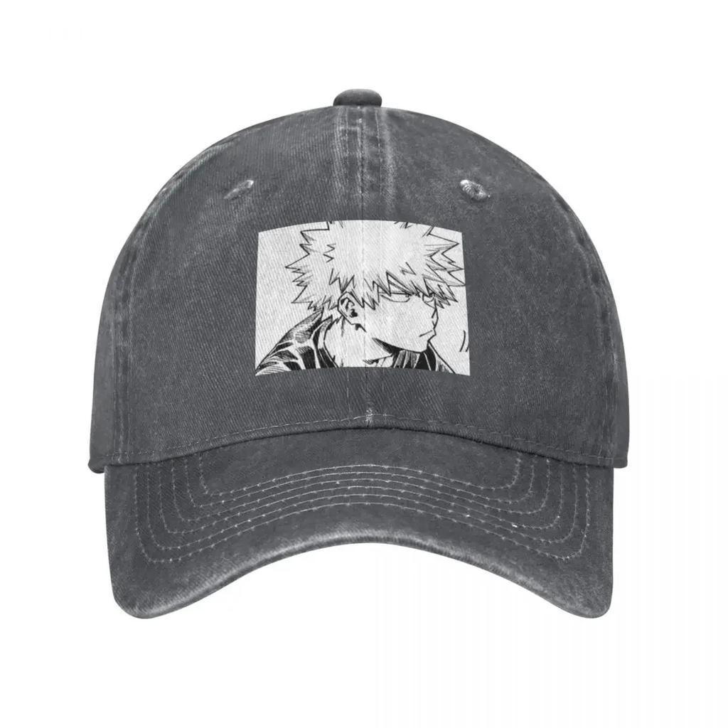 Bakugo Baseball Cap Western Hat Designer Cap Summer Hat Wild Ball Hat Unisex Hats Womens