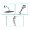 G1/2 Shower Elbow Adapter Coupling Bathroom Fixtures Durable Rustproof Chrome Plate Finish Copper