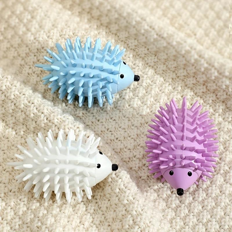 Reusable Hedgehog Laundry Balls Anti-Tangle Anti-Wrinkle Hair Removal Washing Machine Dryer Fabric Softener Laundry Care Tool