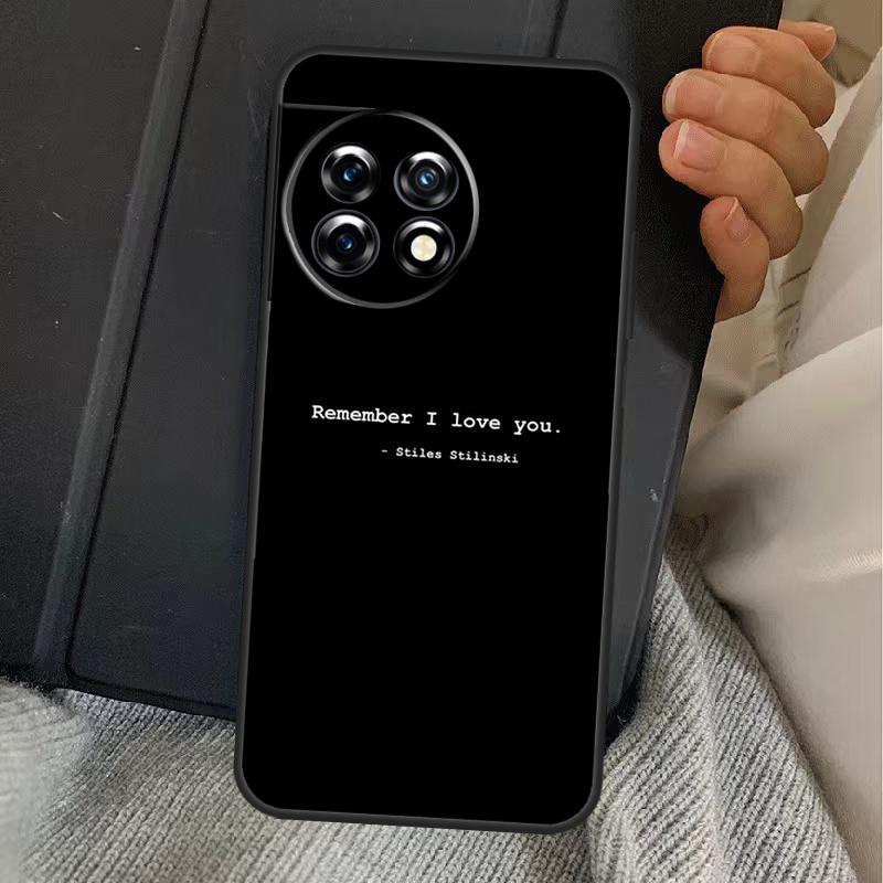 Teen Wolf Quotes Case For OnePlus 13R 12R 10R 13T 10T 8T 15 13 12 11 Nord CE 4 3 2 Lite N20 N30 Nord 5 Cover