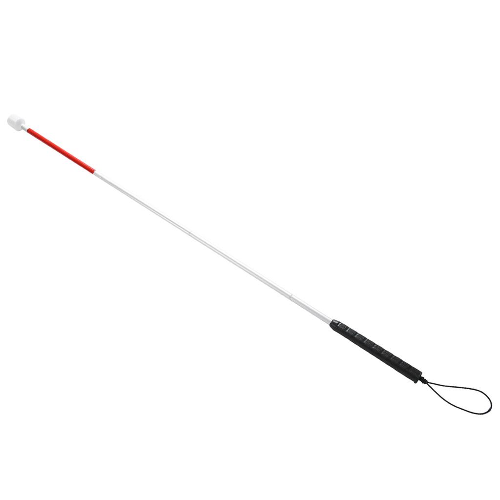 Folding Foldable Reflective Cane Crutch Portable Anti Shock Guide Walking Stick Blind People