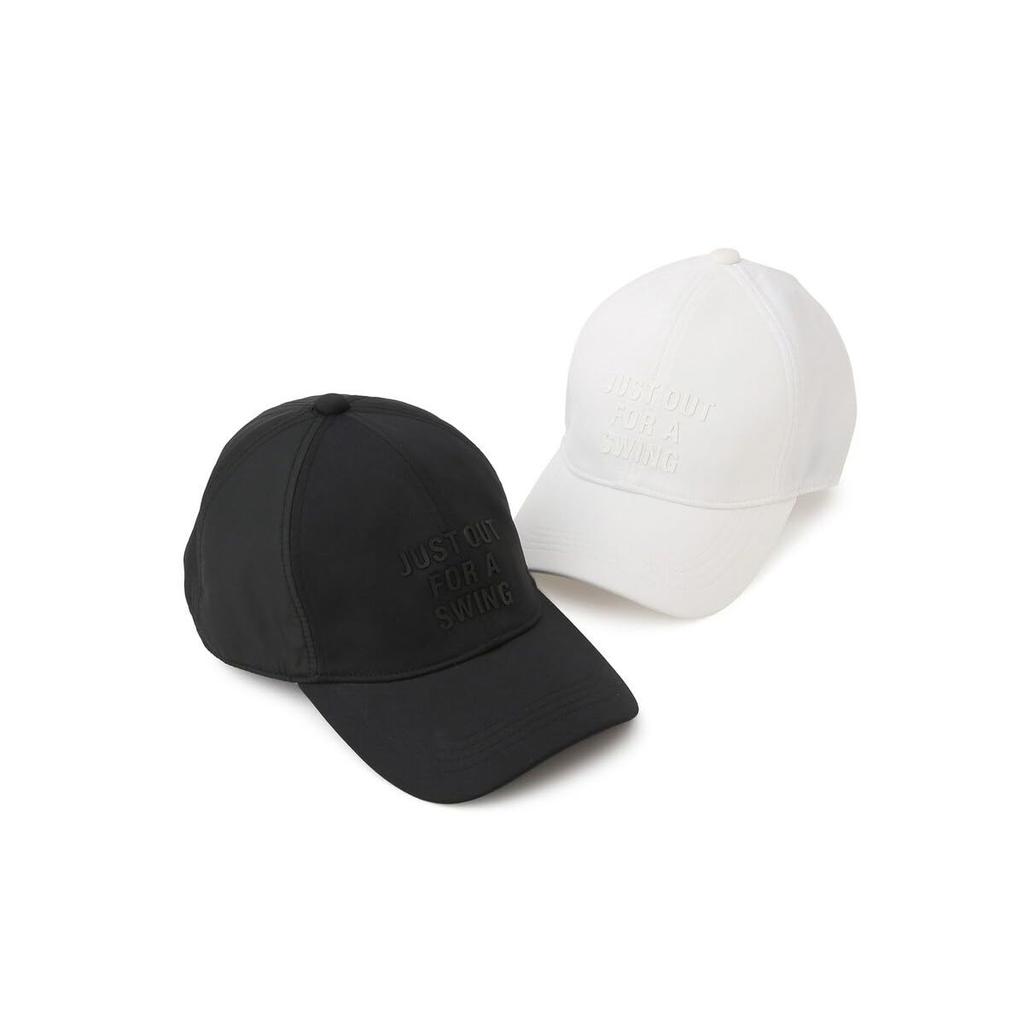 Jun Rope Cap Message Print Cap for Women ERU35050 White Main & (10)