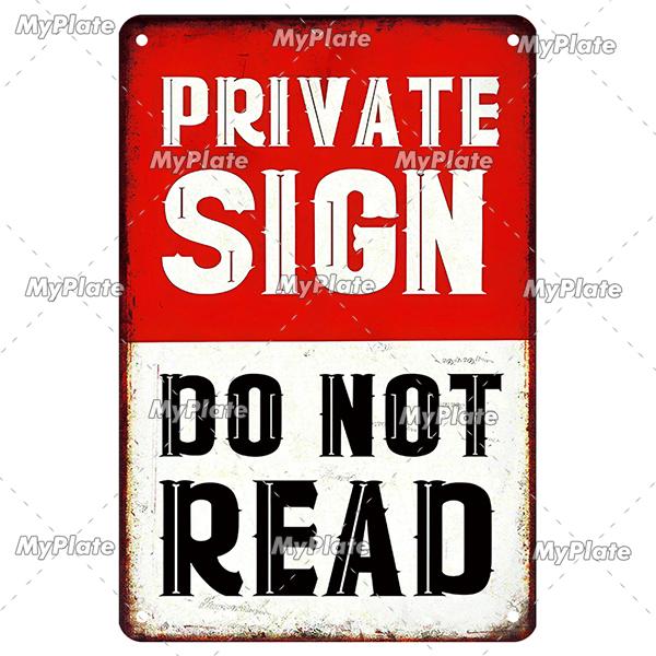 [MyPlate] Zombie Zone Tin Sign 8x12Inch Metal Sign Retro Plaque Home Decor Metal Vintage Man Cave Bar Pub Club Wall Decoration