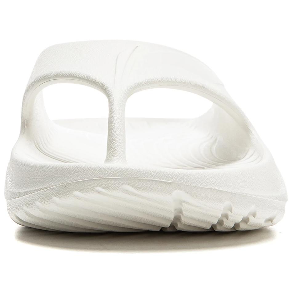 Li Ning Trendy Comfortable EVA Anti-Wear Non-Slip Flip Flops Unisex Footwear White AGAU017-1